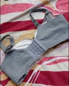 Comfortable Grey Bra