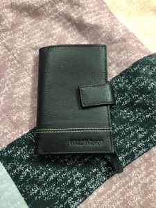 Classic Black Leather Wallet