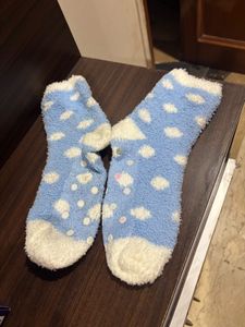 Cute Fuzzy Socks - Set of 2!