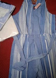 Striped Women's Jumpsuit