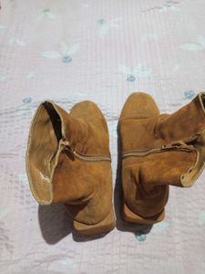 Brown Leather Boots