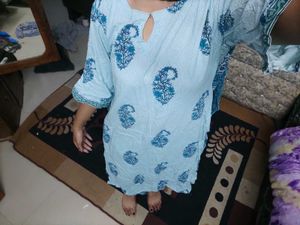 Libas Plazo Suit Blue