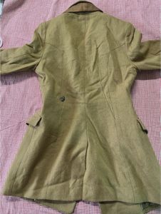 Classic Double-Breasted Camel Coat