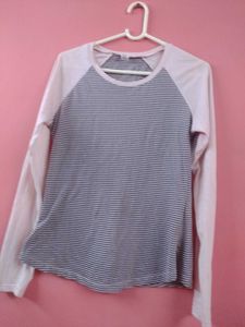 Striped Long Sleeve Top