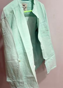 Men's Light Blue Collared Shirt