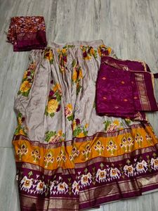 Semi Stiched Lengha Choli