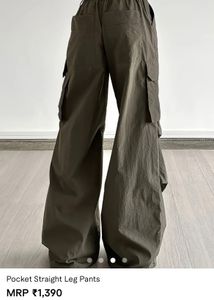 Cargo Straight Leg Pants