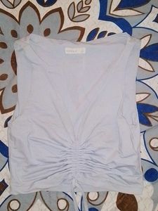 V neck crop top