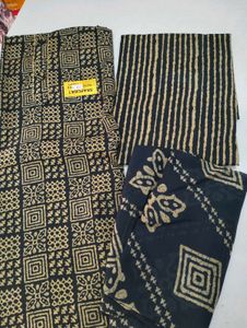 Beautiful Printed Navy Blue Suit