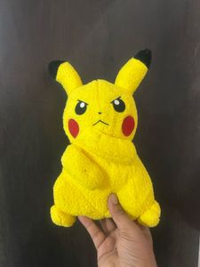 POKEMON Pocket Monster Curly PIKACHU Plush Doll 25