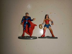 Superman & Wonder Woman Action Figures