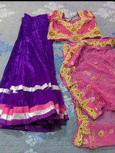 Embroidered Lehenga Choli Set
