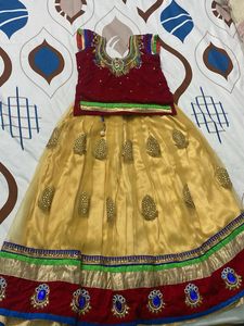 Girls' Lehenga Choli Set