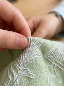 Embroidered Collared Shirt