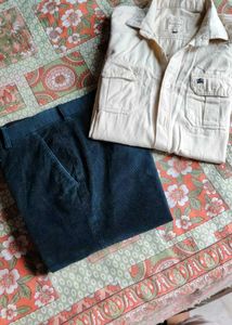 Dark Green Corduroy Pants