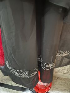 Black kaftan abaya (burqa)