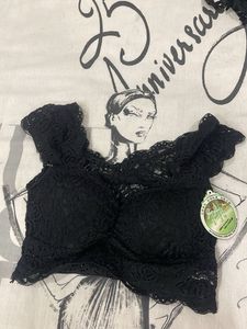 Elegant Black Lace Bralette