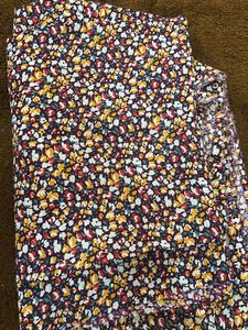 Floral Print Fabric - Dress Material