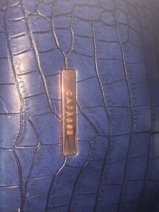 Stylish Blue Handbag