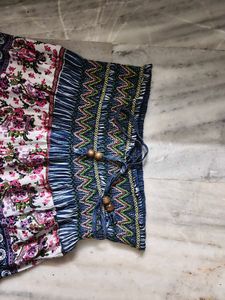 Bohemian Tiered Maxi Skirt