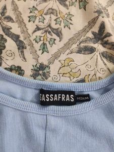 Sassafras Twist Front Tank Top 💙