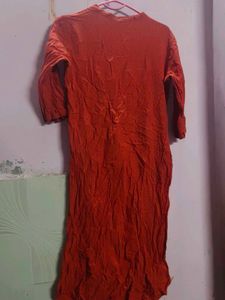 Orange Kurta