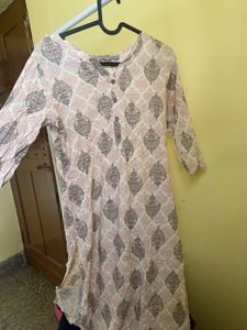 Comfortable Printed Cotton Kurta