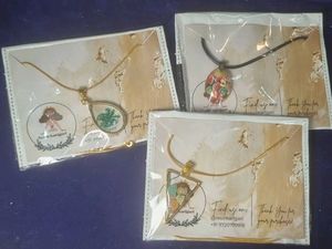 Combo-4 Resin Pendant Necklace