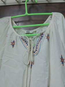 Embroidery Top/ Short Kurti