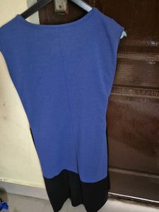 Kniti Embellished Blue Dress