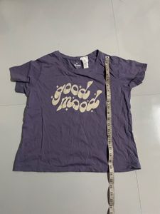 Purple Bunny Graphic Tee