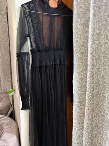 Elegant Black Lace Gown