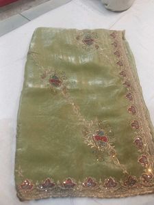 Beautifully Embellished Saree