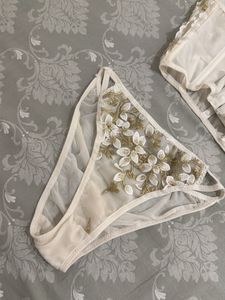 sexy lace bralette and panty set