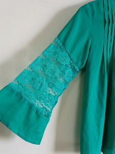 Sea Green Top