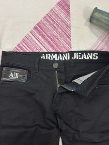 Armani Jeans - Stylish Black Denim
