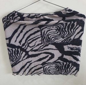 Urbanic Zebra Print Mini Skirt | Trendy Deal