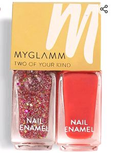 Myglamm Nail Enamel Duo Steel the Show