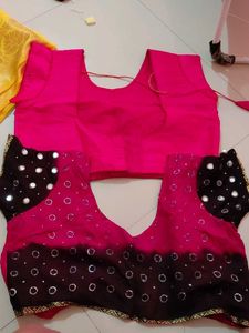 2 blouse and 1 duppatta set