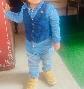 Boy's Festive Waistcoat. only sleeveless waistcoat