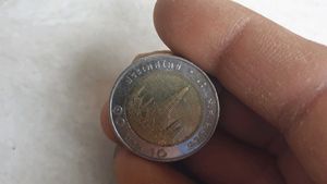Authentic Thai 10 Baht Coin