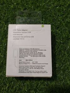 Apple USB port 25W Power Adapter