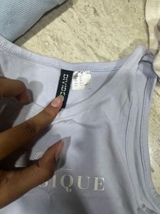 H&amp;M Classique Cropped Tank Top