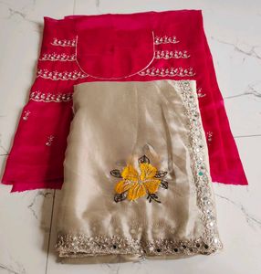 Elegant Saree with Blouse