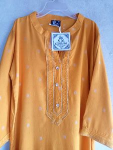 Yellow Kurta For Haldi