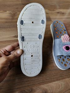 Grey Slider For Women