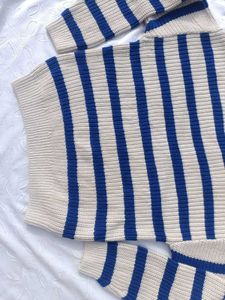 Zara Striped Knit Sweater