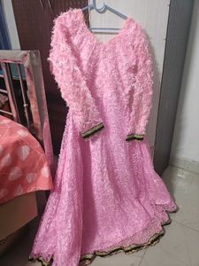 Pink Embroidered Salwar Suit