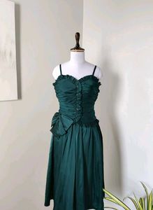 Emerald Green Party Dress