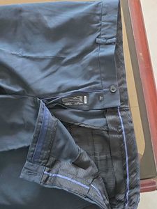 Men's navy blue Cotton Trousers